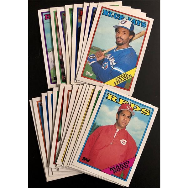 1988 TOPPS BASEBALL COLLECTION - 25 CARDS