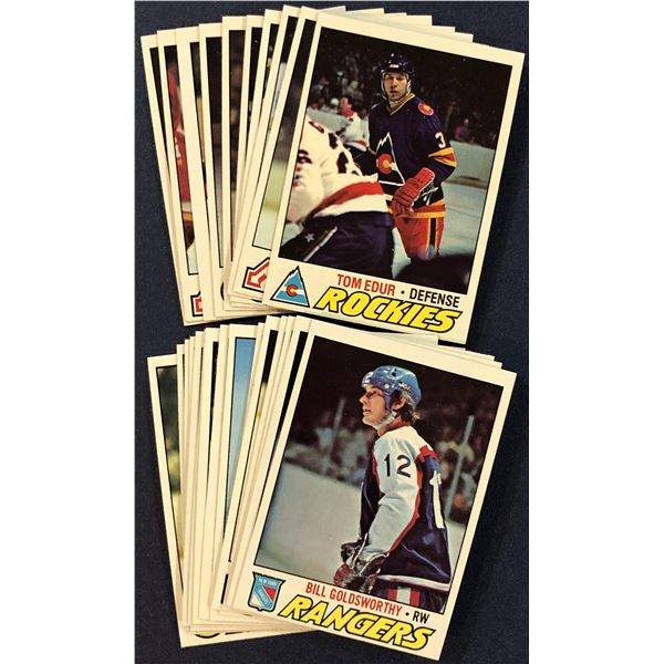 1977-78 TOPPS NHL COLLECTION (25)
