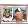 Image 1 : 1978 TOPPS EARL WEAVER (HOF)