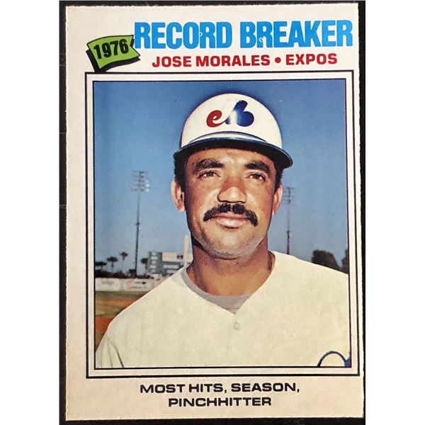 1977 O-PEE-CHEE JOSE MORALES