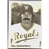 Image 1 : 1976 WATERLOO ROYALS DAN QUISENBERRY ROOKIE CARD
