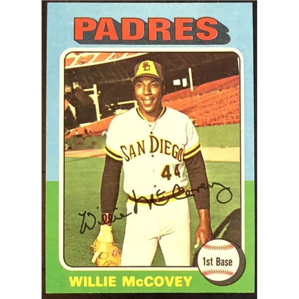 1975 TOPPS MINI WILLIE McCOVEY (HOF)