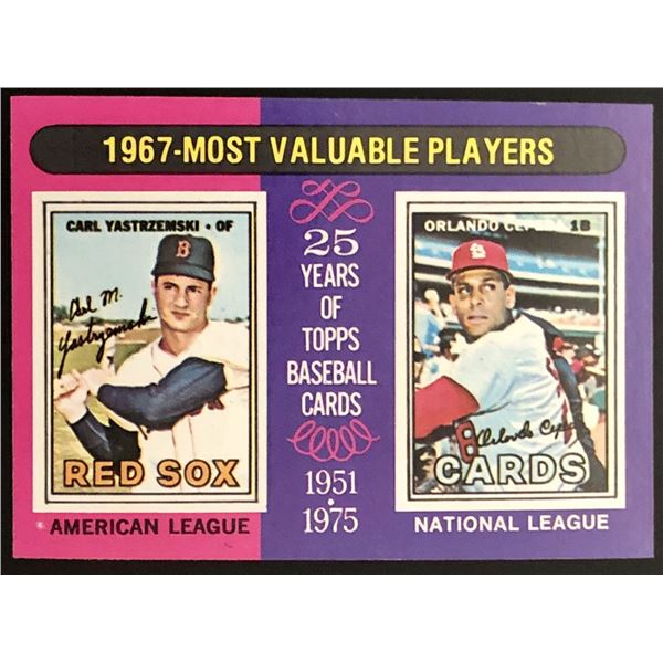 1975 TOPPS MINI CARL YASTRZEMSKI (HOF)