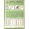 Image 2 : 1967 TOPPS DAROLD KNOWLES ROOKIE CARD
