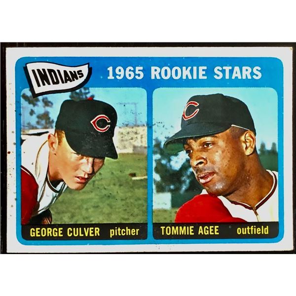 1965 TOPPS TOMMY AGEE ROOKIE CARD