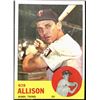 Image 1 : 1963 TOPPS BOB ALLISON