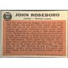 Image 2 : 1962 TOPPS JOHNNY ROSEBORO