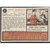 Image 2 : 1962 TOPPS JOHN DeMERIT