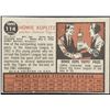 Image 2 : 1962 TOPPS HOWIE KOPLITZ