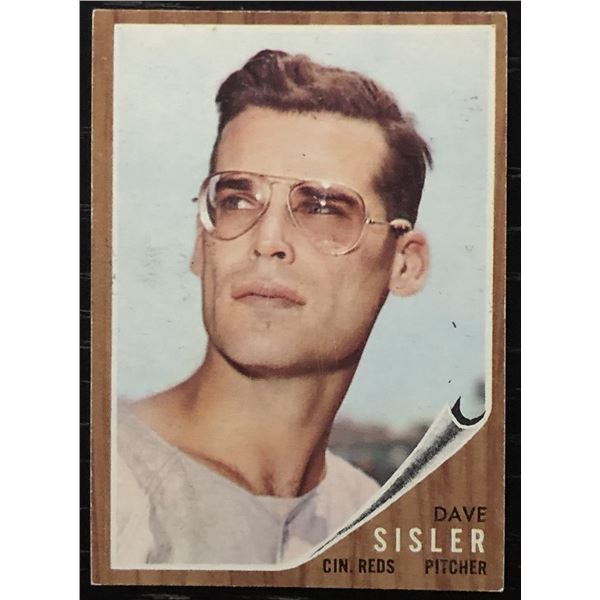 1962 TOPPS DAVE SISLER