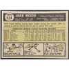Image 2 : 1961 TOPPS JAKE WOOD ROOKIE CARD