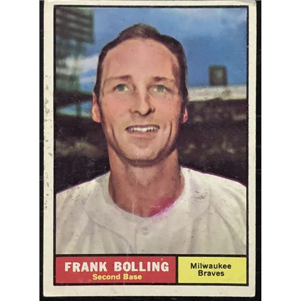 1961 TOPPS FRANK BOLLING