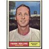 Image 1 : 1961 TOPPS FRANK BOLLING