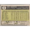 Image 2 : 1961 TOPPS DON DEMETER