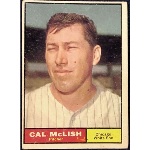 1961 TOPPS CAL McLISH