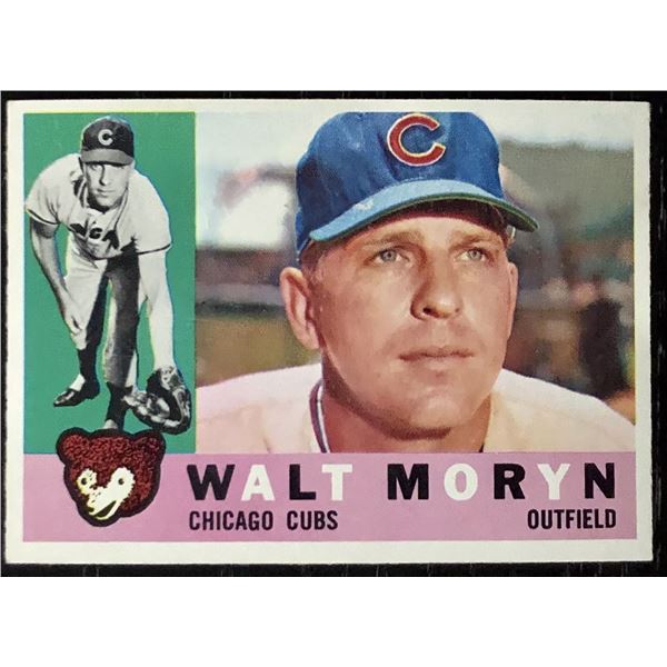 1960 TOPPS WALT MORYN