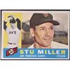 Image 1 : 1960 TOPPS STU MILLER