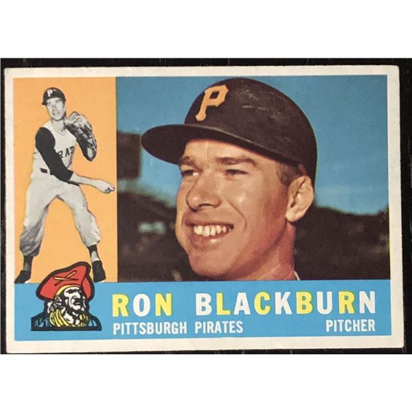1960 TOPPS RON BLACKBURN