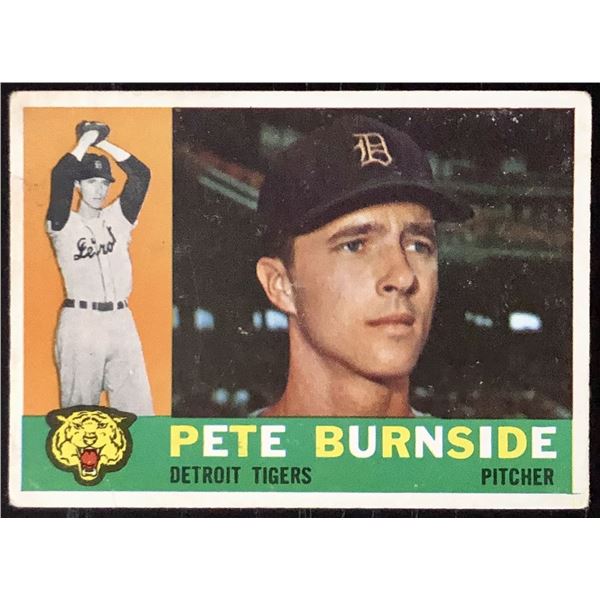 1960 TOPPS PETE BURNSIDE