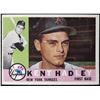 Image 1 : 1960 TOPPS KENT HADLEY ROOKIE CARD