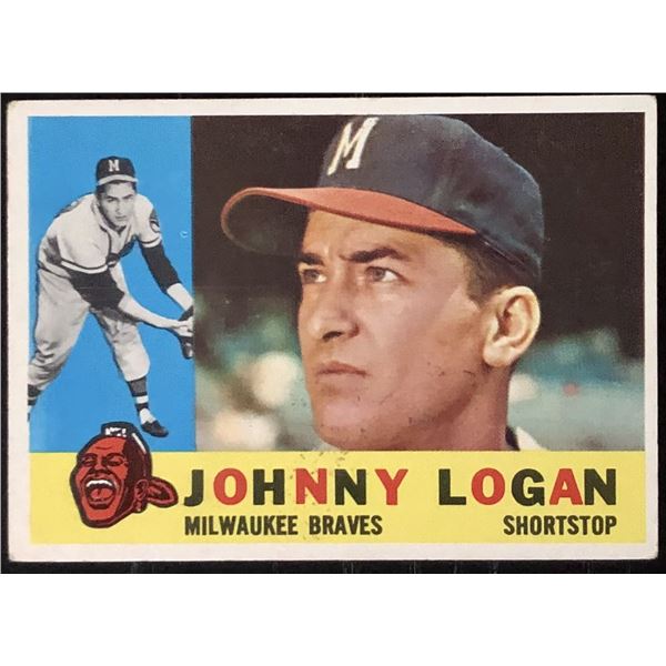 1960 TOPPS JOHNNY LOGAN