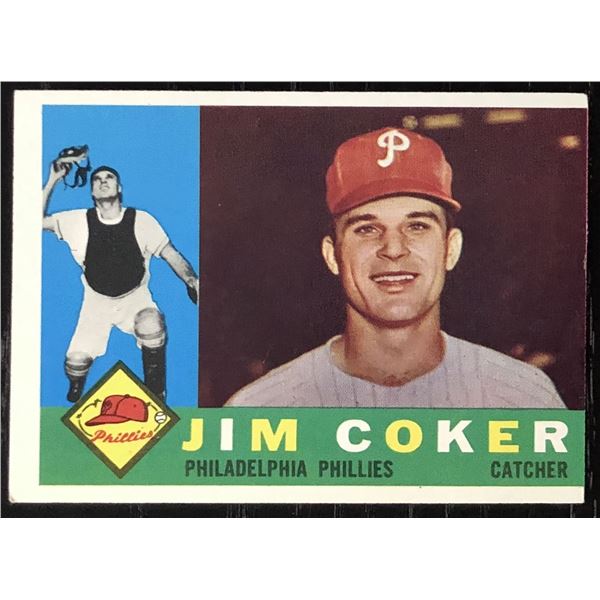 1960 TOPPS JIM COKER