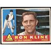 Image 1 : 1960 TOPPS GRAY BACKS RON KLINE