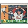 Image 1 : 1960 TOPPS GRAY BACKS LINDY McDANIEL