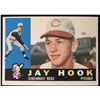 Image 1 : 1960 TOPPS GRAY BACKS JAY HOOK ROOKIE CARD