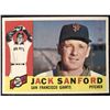 Image 1 : 1960 TOPPS GRAY BACKS JACK SANFORD