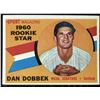 Image 1 : 1960 TOPPS GRAY BACKS DAN DOBBEK