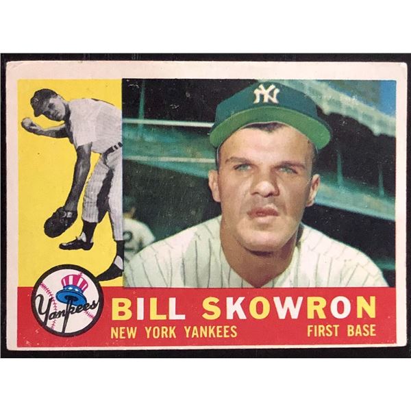 1960 TOPPS GRAY BACK MOOSE SKOWRON