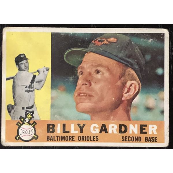 1960 TOPPS BILLY GARDNER