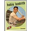 Image 1 : 1959 TOPPS WHITE BACKS HOBIE LANDRITH