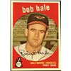 Image 1 : 1959 TOPPS WHITE BACKS BOB HALE HIGH NUMBER