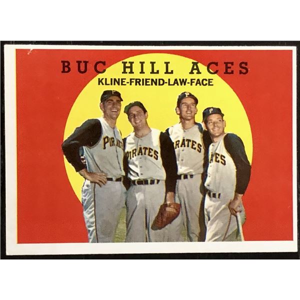 1959 TOPPS WHITE BACK VERN LAW