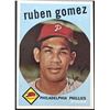 Image 1 : 1959 TOPPS WHITE BACK RUBEN GOMEZ