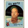 Image 1 : 1959 TOPPS GRAY BACKS VIC WERTZ