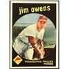 Image 1 : 1959 TOPPS GRAY BACKS JIM OWENS