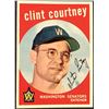 Image 1 : 1959 TOPPS GRAY BACKS CLINT COURTNEY