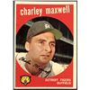 Image 1 : 1959 TOPPS GRAY BACKS CHARLEY MAXWELL