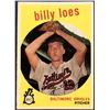 Image 1 : 1959 TOPPS GRAY BACKS BILLY LOES - NO TRADE VARIATION