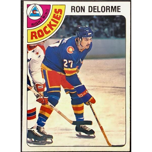 1978-79 O-PEE-CHEE RON DELORME