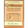 Image 2 : 1978-79 O-PEE-CHEE RICK MIDDLETON (HOF)