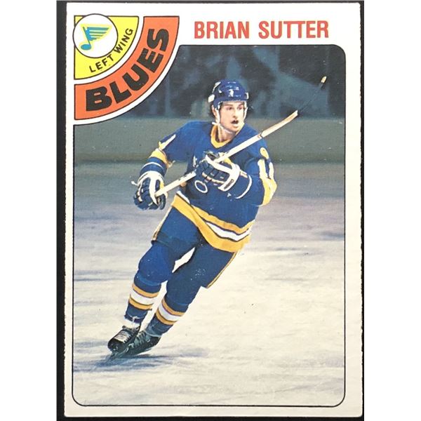 1978-79 O-PEE-CHEE BRIAN SUTTER (HOF) ROOKIE CARD