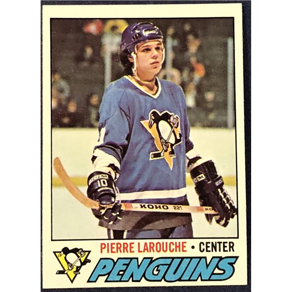 1977-78 TOPPS NHL PIERRE LAROUCHE
