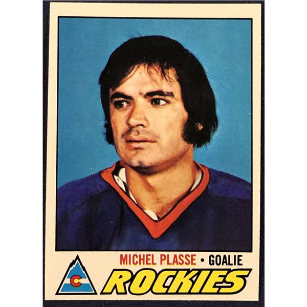 1977-78 TOPPS NHL MICHEL PLASSE