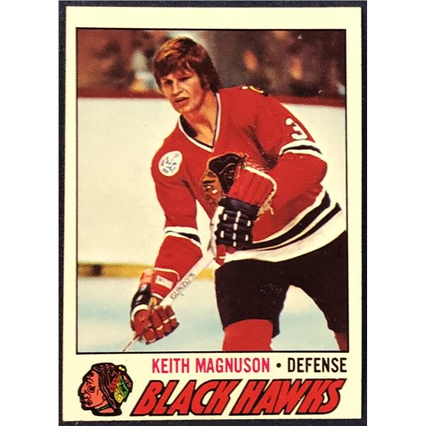 1977-78 TOPPS NHL KEITH MAGNUSON