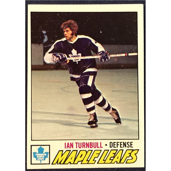 1977-78 TOPPS NHL IAN TURNBULL