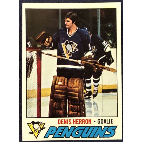 1977-78 TOPPS NHL DENIS HERRON